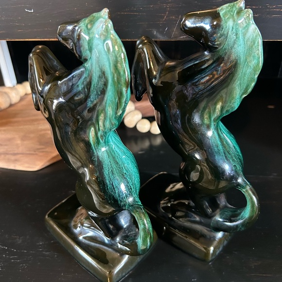 Vintage horse bookends - Picture 2 of 4